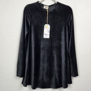 NWT Show me your Mumu, Tyler Tunic Velvet Dress Size Small